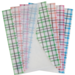 Plaid Pattern Printed Button Bag </br> MCB-340D